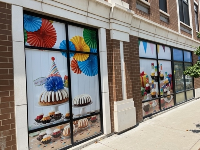 Cupcake Window Graphics Photo